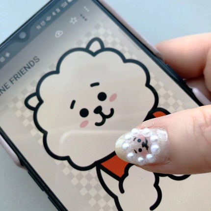 #セルフネイル,#シンプルネイル,#時短ネイル,#推しネイル,#RJネイル,#囲みネイル,#韓国ネイル,#シアーネイル,#春色ネイル,#ちゅるんネイルのネイルデザイン