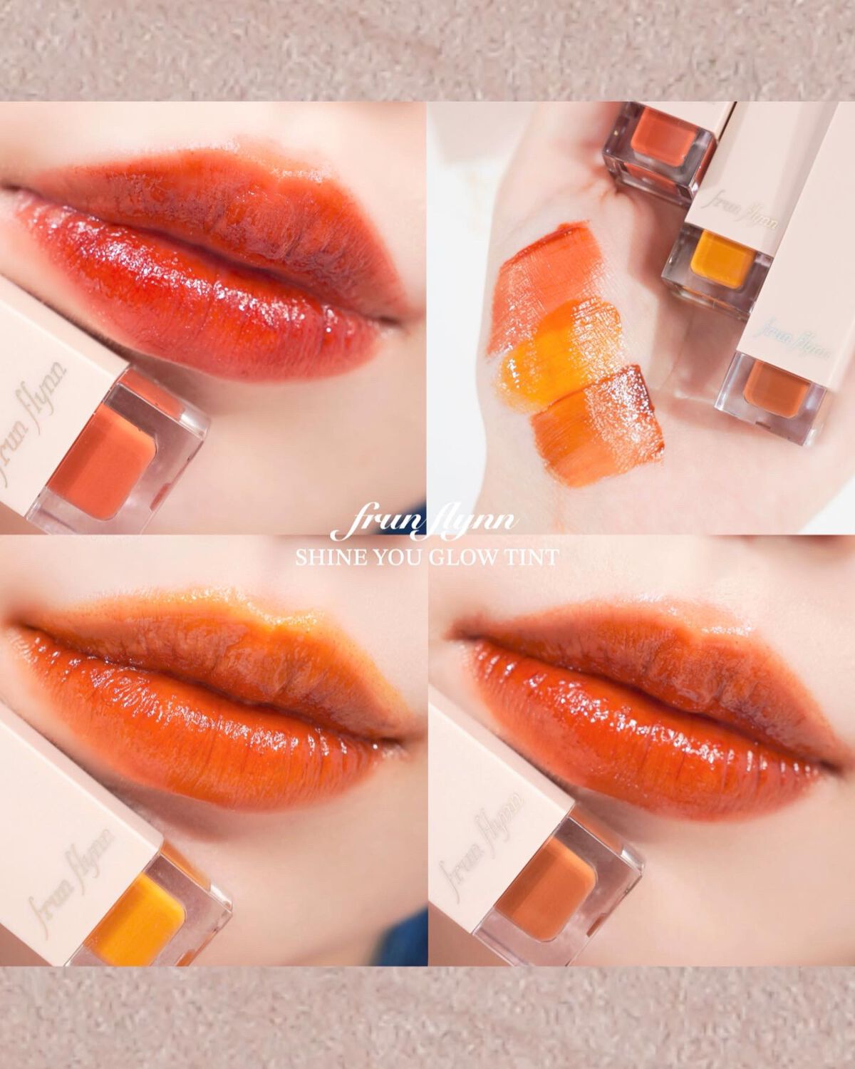frunflynn シャインユー グロウティント/frunflynn/リップティントを使ったクチコミ(1枚目)