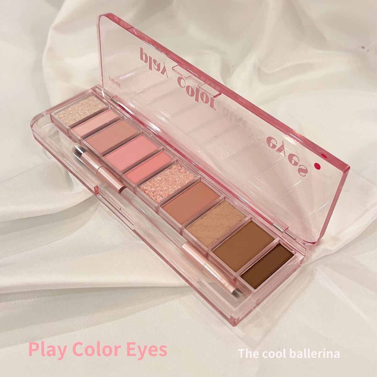 プレイカラー アイシャドウ/ETUDE/アイシャドウパレットを使ったクチコミ(2枚目)