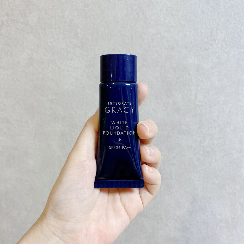 グレイシィ ホワイトリキッドファンデーションNのクチコミ「最近はこのファンデーションしか使っていません。

インテグレート グレイシィ
ホワイトリキッド.....」（2枚目）