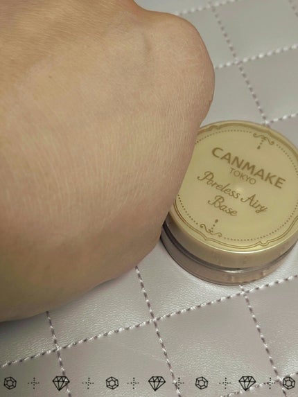 ポアレスエアリーベース/キャンメイク/化粧下地を使ったクチコミ(5枚目)