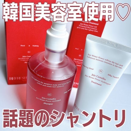 リフレッシュモーメントパフュームシャンプー/トリートメント Jeju Camellia/Free Moment /市販シャンプーを使ったクチコミ(1枚目)