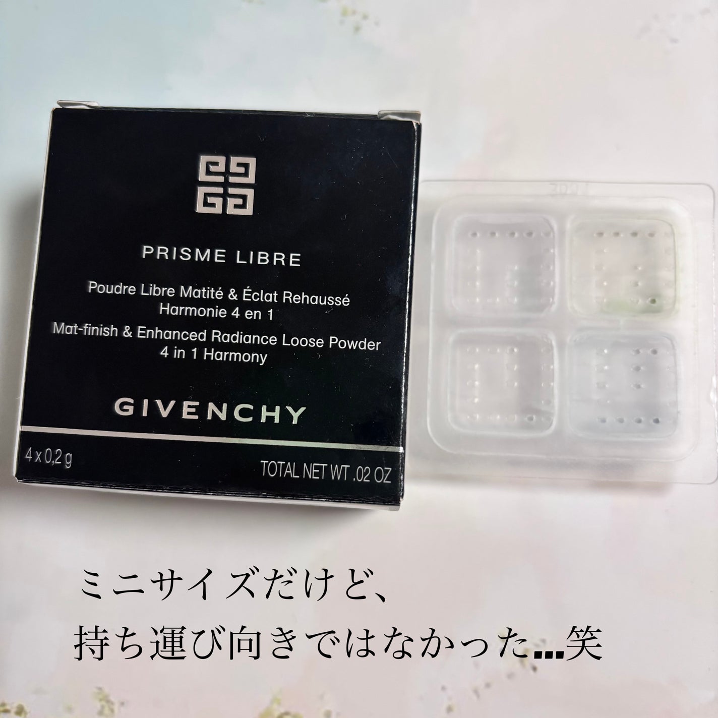 プリズム・リーブル/GIVENCHY/ルースパウダーを使ったクチコミ(1枚目)