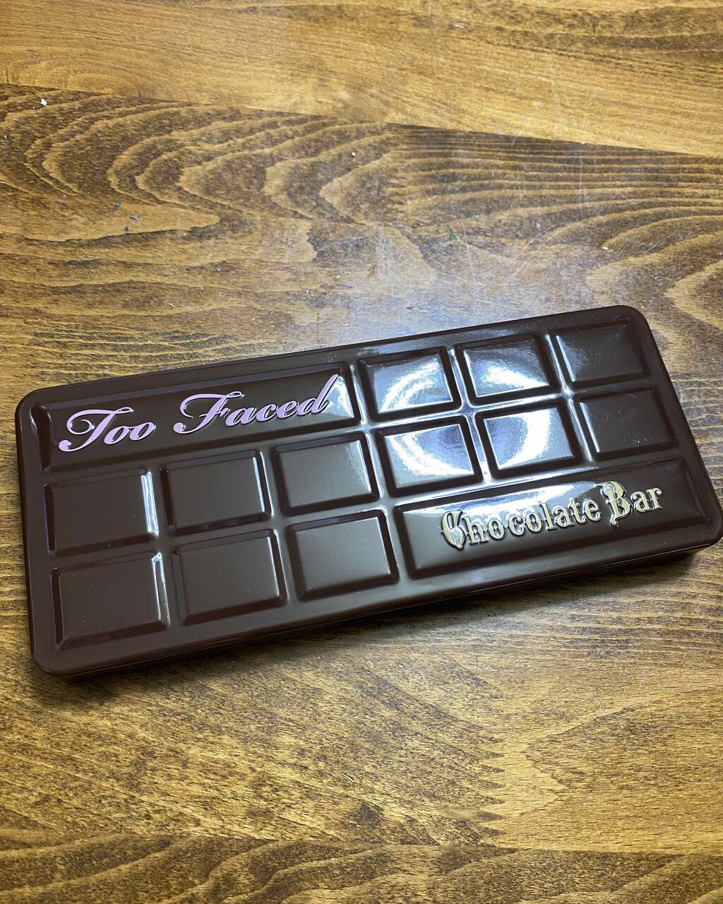 チョコレート バー アイシャドウ パレット/Too Faced/アイシャドウパレットを使ったクチコミ(2枚目)