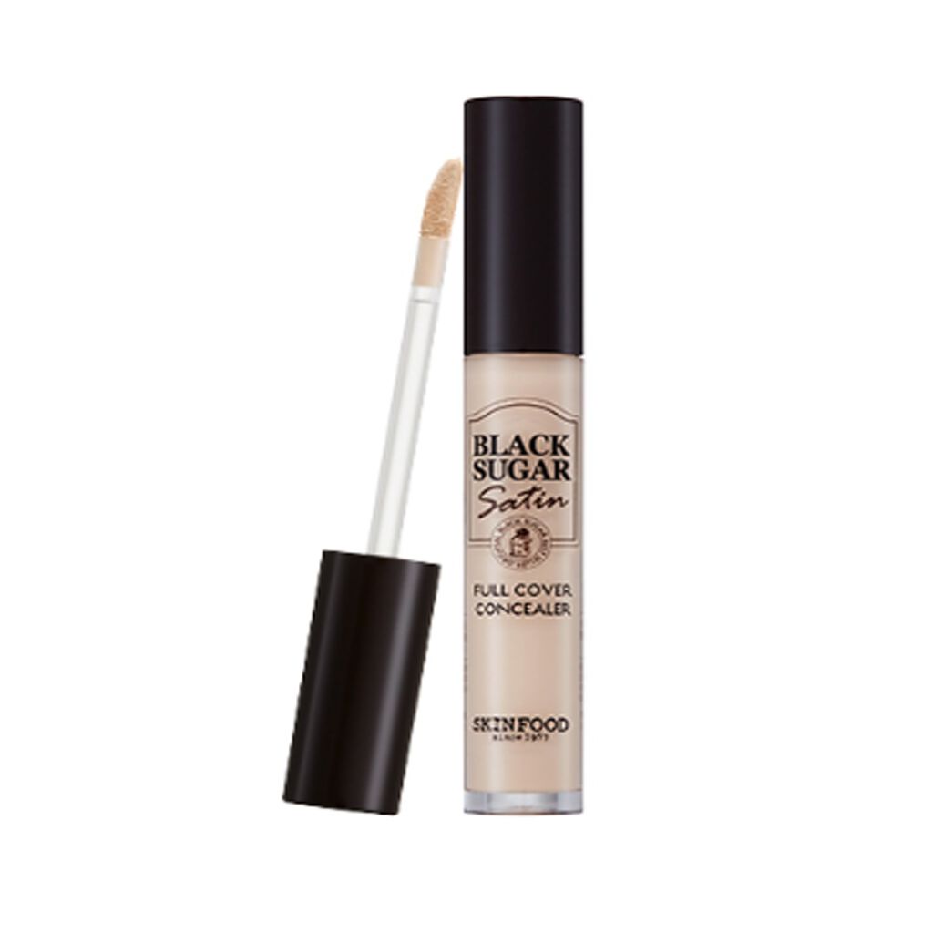ブラックシュガー サテン フルカバー コンシーラー SKINFOOD
