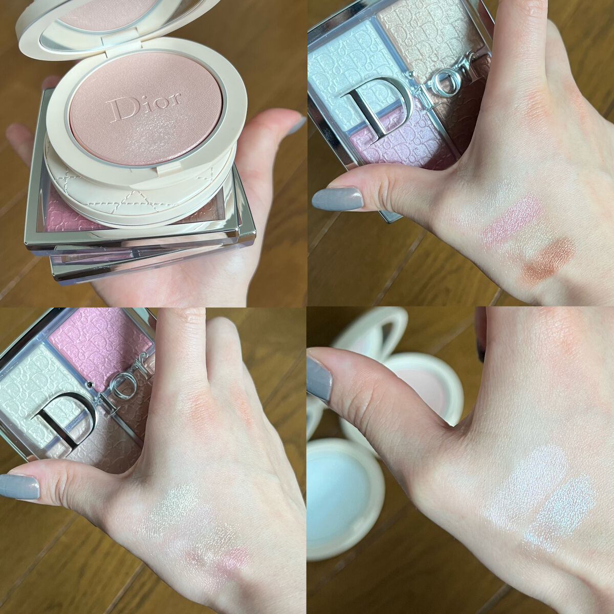 【旧】ディオール バックステージ フェイス グロウ パレット/Dior/ハイライトを使ったクチコミ（1枚目）