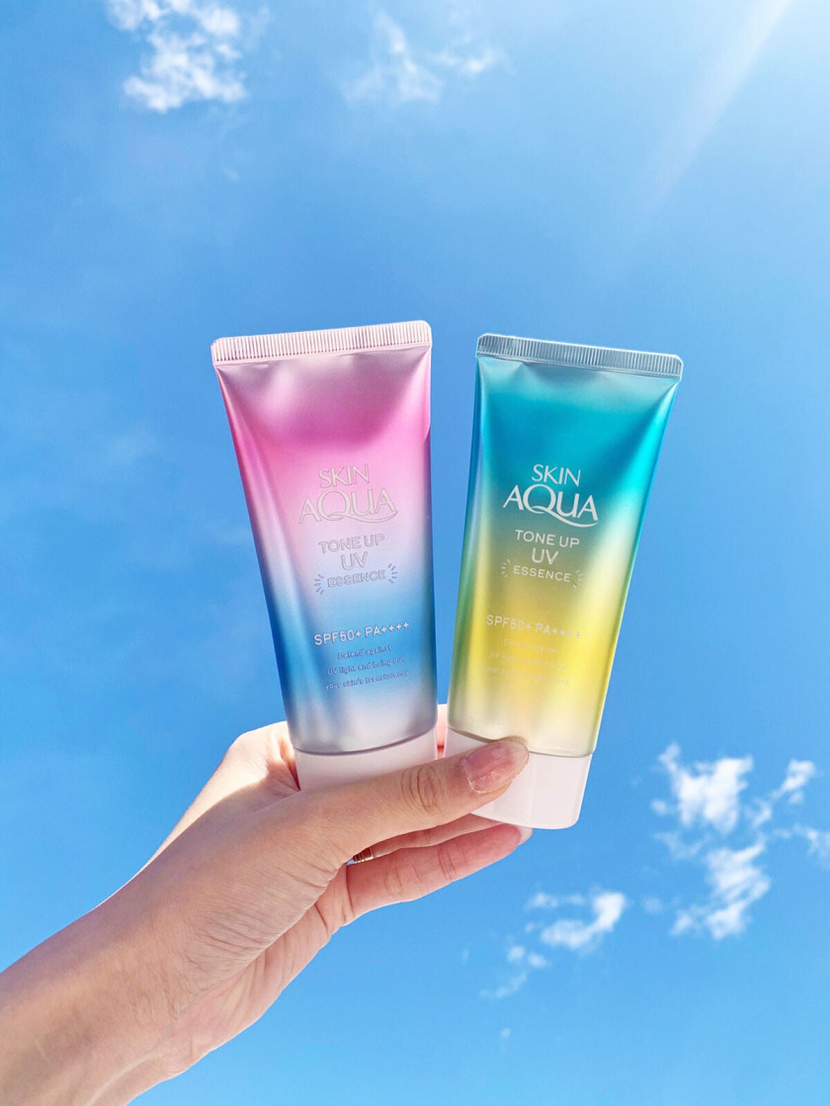 スキンアクア トーンアップUVエッセンス/スキンアクア/日焼け止めクリームを使ったクチコミ(3枚目)