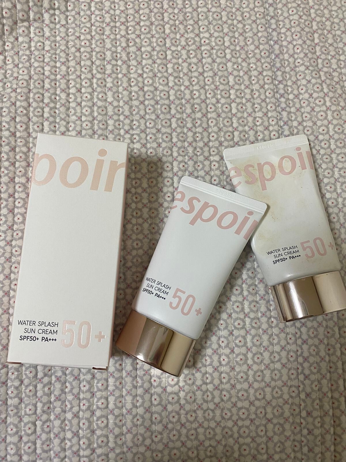 ウォータースプラッシュサンクリーム/espoir/日焼け止め・UVケアを使ったクチコミ(2枚目)