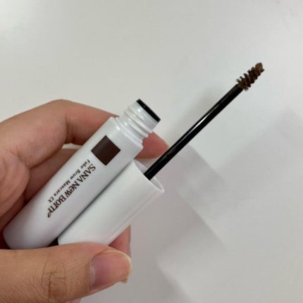 mika@いいね返し on LIPS 「.サナ ニューボーンフェイクブロウマスカラEX01・02・03..」(3枚目)