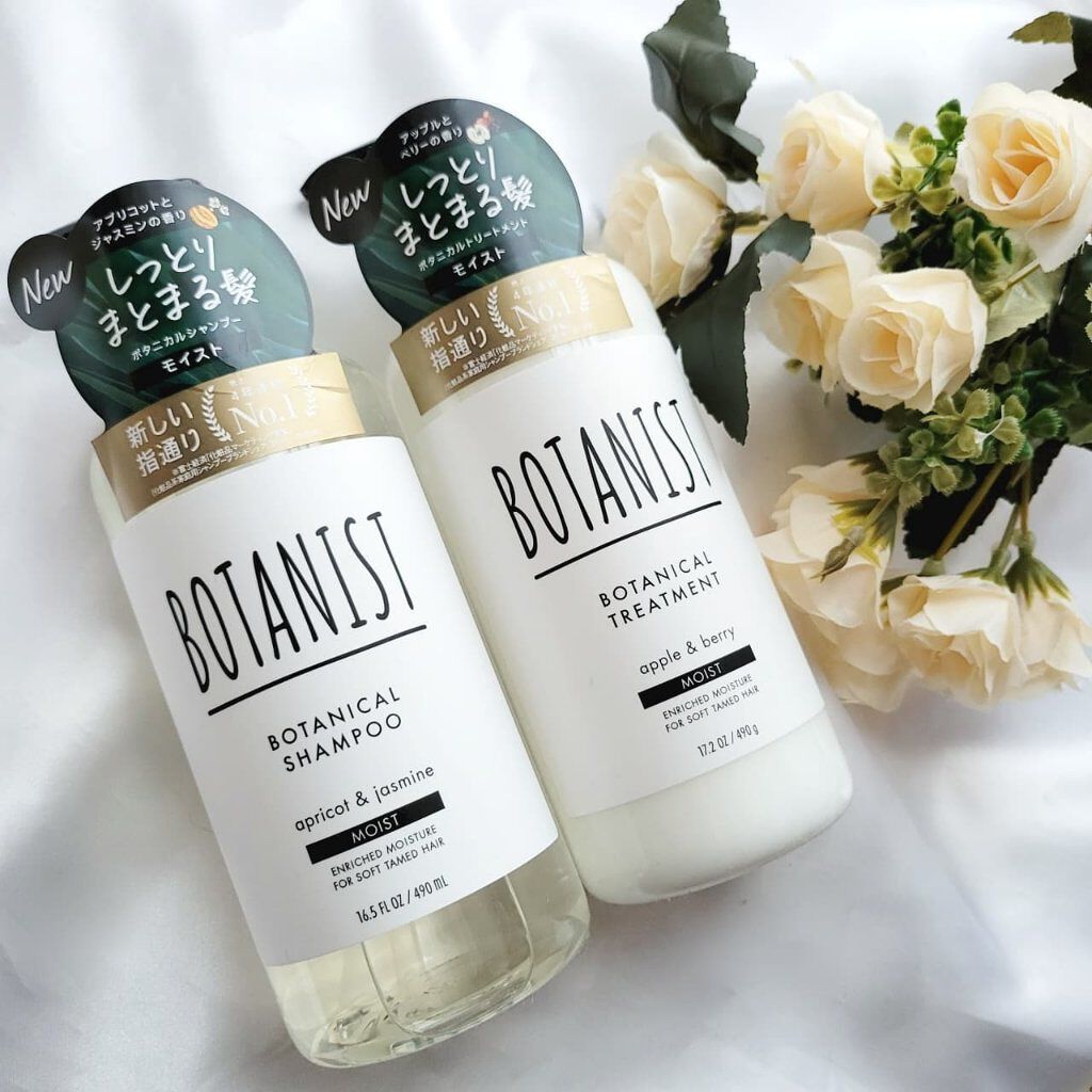 ボタニカルシャンプー／トリートメント(モイスト) /BOTANIST/シャンプー・コンディショナーを使ったクチコミ（2枚目）