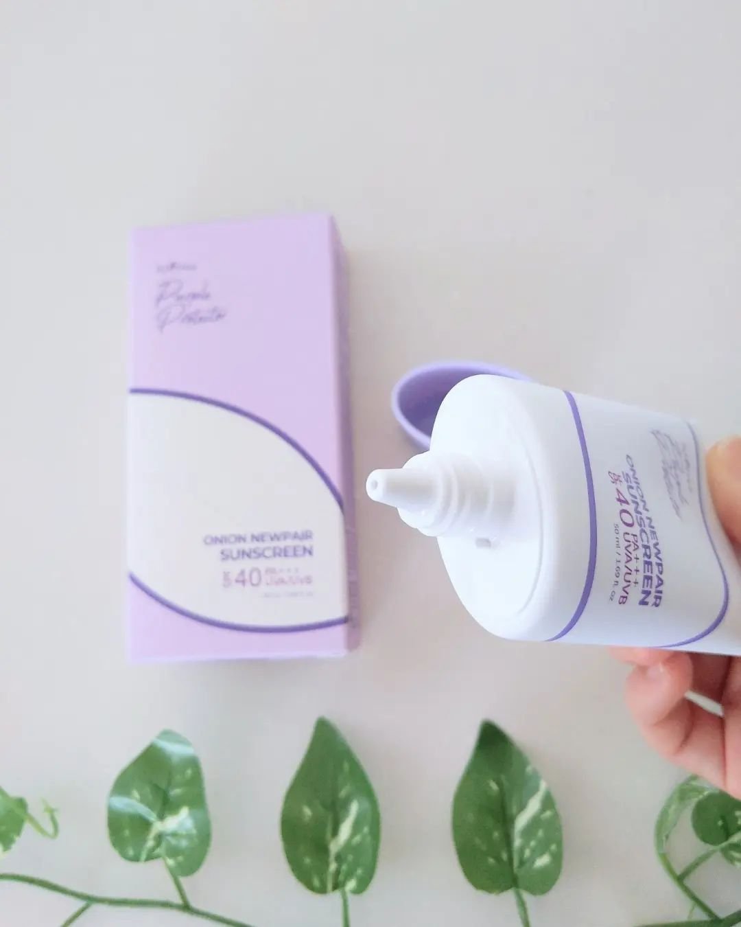 オニオンニューペアサンスクリーン/Isntree/その他スキンケアを使ったクチコミ（2枚目）