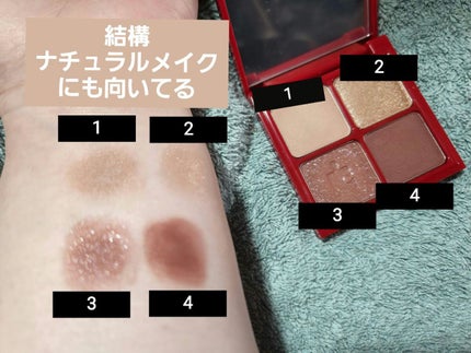 ピースマッチングシャドウパレット/HOLIKA HOLIKA/アイシャドウパレットを使ったクチコミ(4枚目)