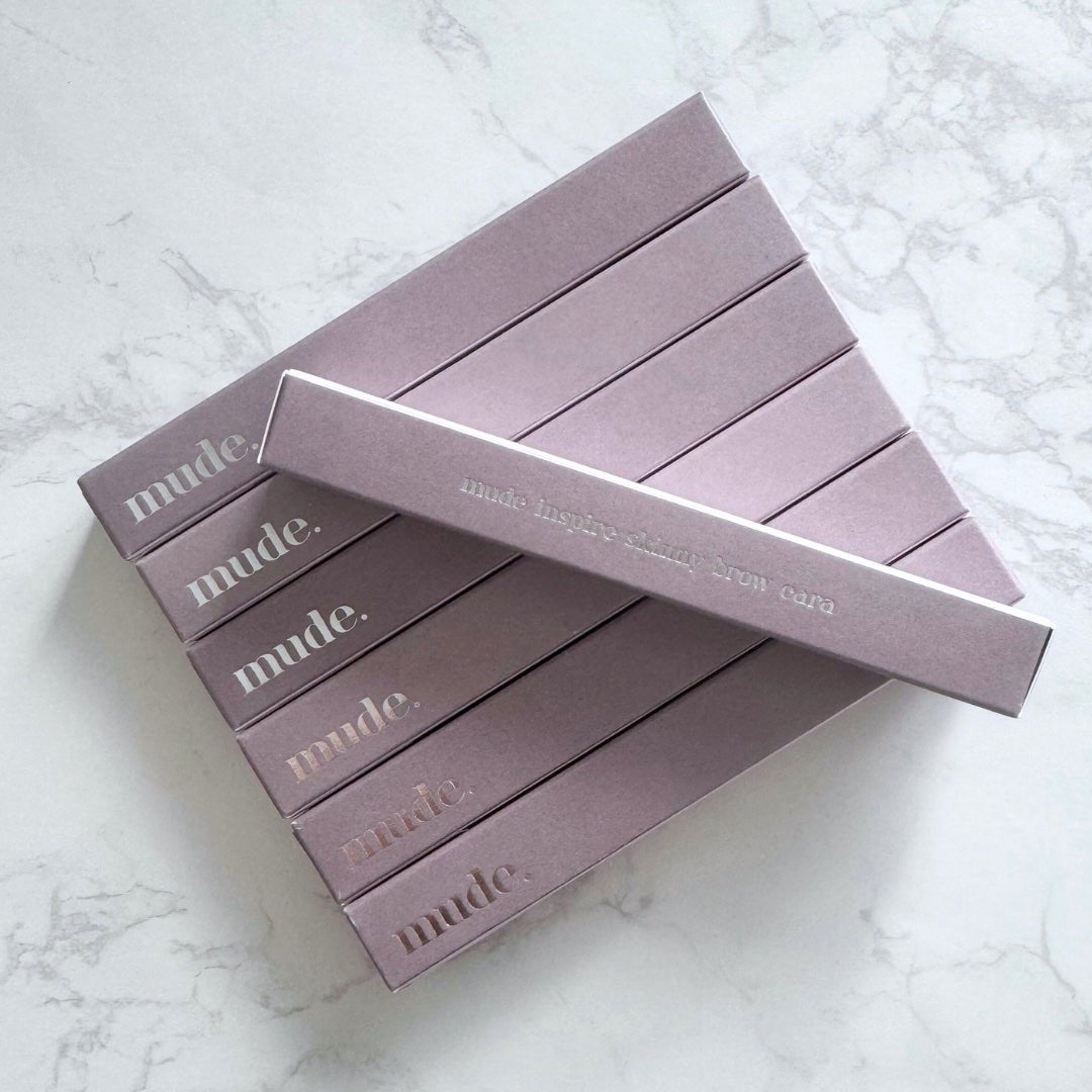 インスパイアスキニーブロウカラ/mude/眉マスカラを使ったクチコミ(5枚目)