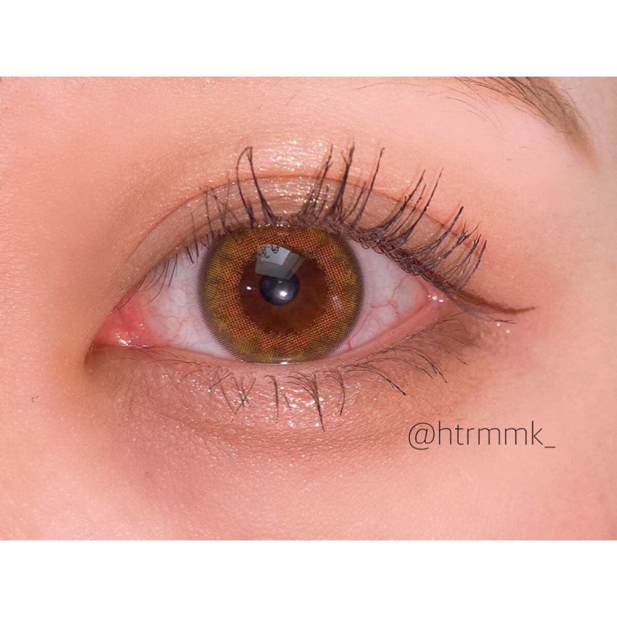 ラブ・ライナー リキッドアイライナーＲ３ ブラウン（サンリオキャラクターズ）/ラブ・ライナー/リキッドアイライナーを使ったクチコミ（3枚目）