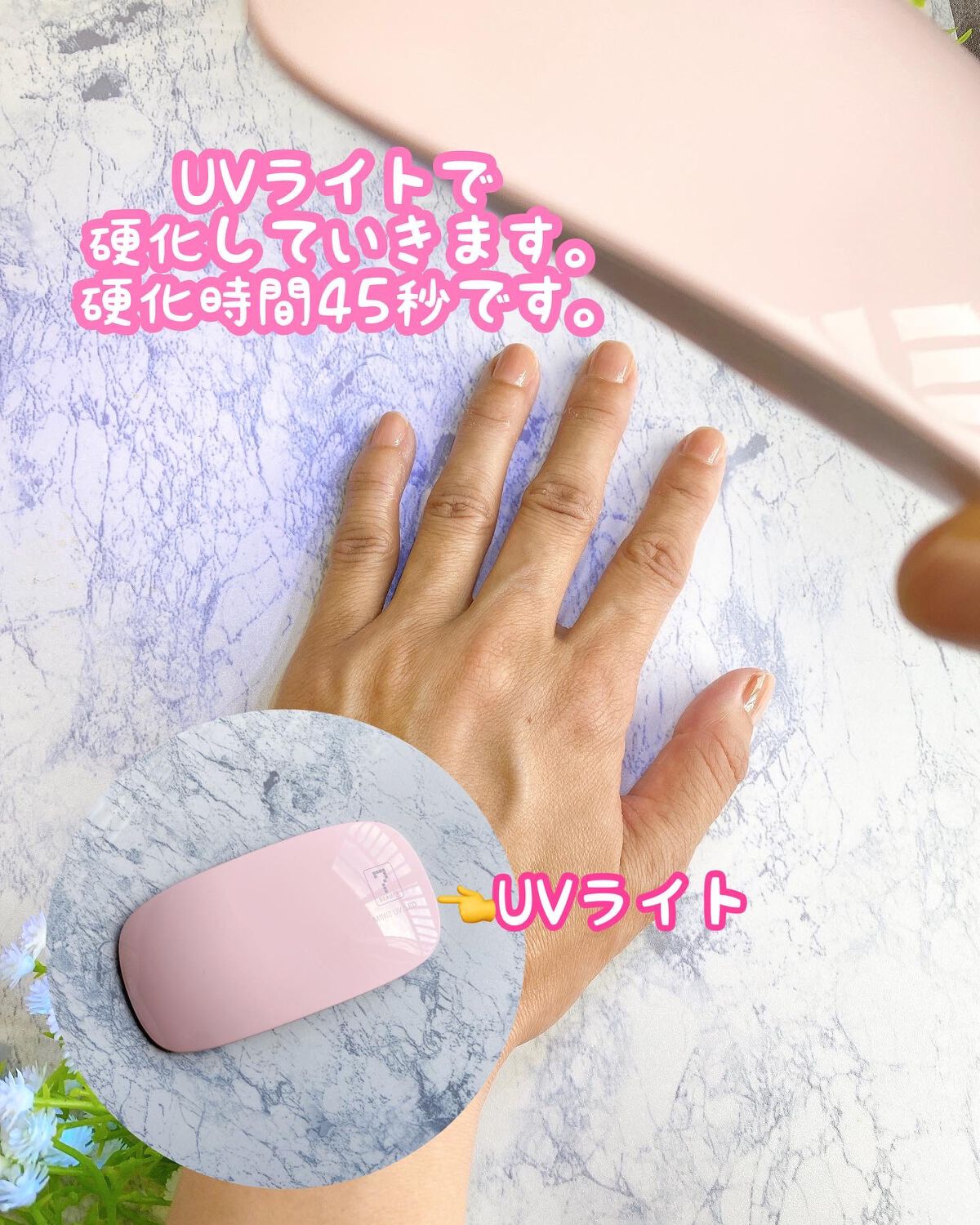 チャームスティックジェル #02 モカ/OMD/オールインワンネイルを使ったクチコミ（3枚目）