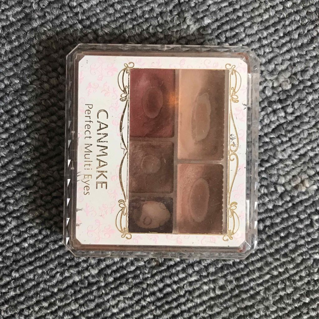 パーフェクトマルチアイズ/キャンメイク/アイシャドウパレットを使ったクチコミ(1枚目)