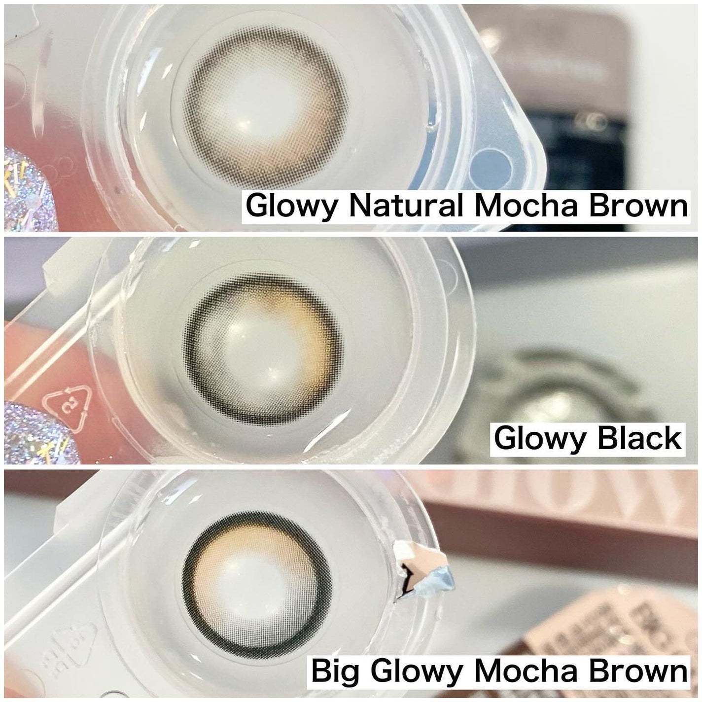 Glowy 1day/OLENS/ワンデー(1DAY)カラコンを使ったクチコミ(5枚目)