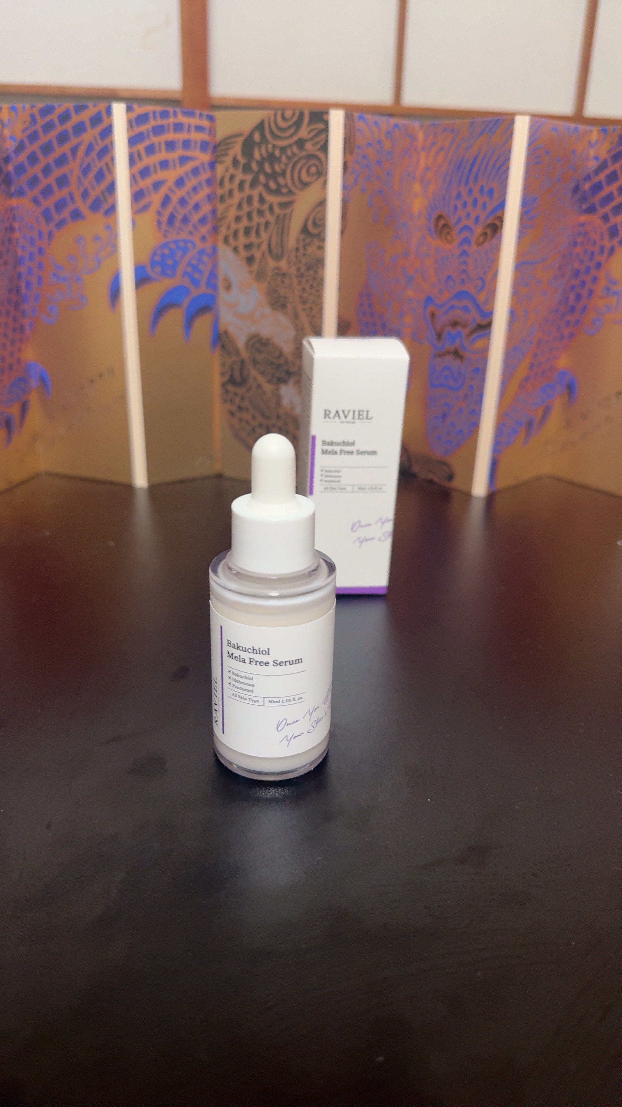 バクチオールメラフリーセラム/RAVIEL/美容液を使ったクチコミ（1枚目）