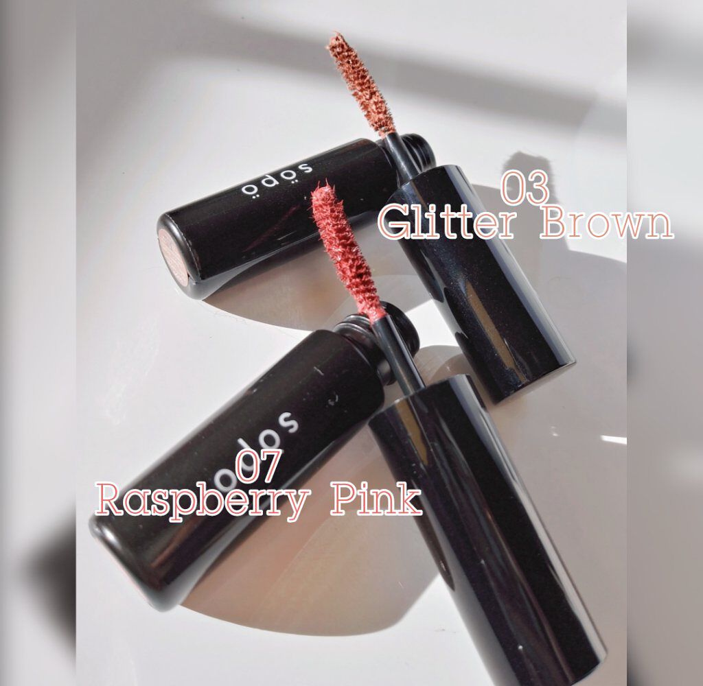 カラーマスカラ/sopo/マスカラを使ったクチコミ（2枚目）