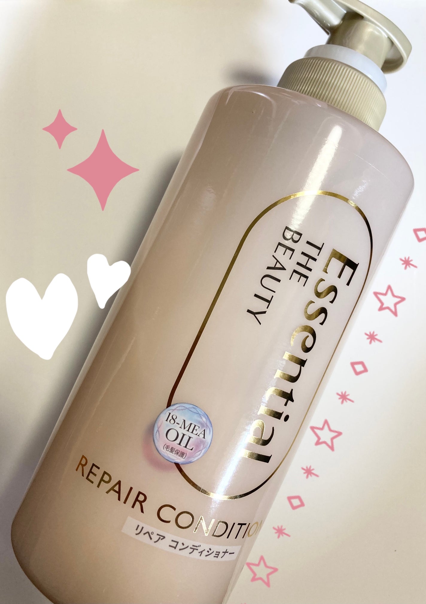 ザビューティ リペアシャンプー・コンディショナー/エッセンシャル/市販シャンプーを使ったクチコミ(4枚目)