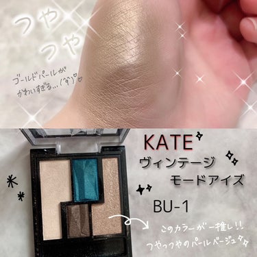 ヴィンテージモードアイズ/KATE/アイシャドウパレットを使ったクチコミ（2枚目）