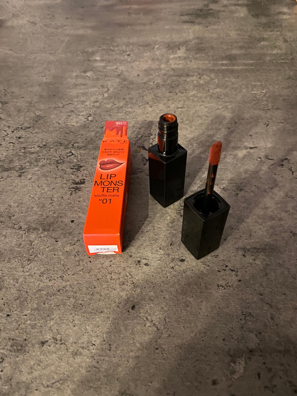 リップモンスター スフレマット/KATE/口紅を使ったクチコミ(1枚目)