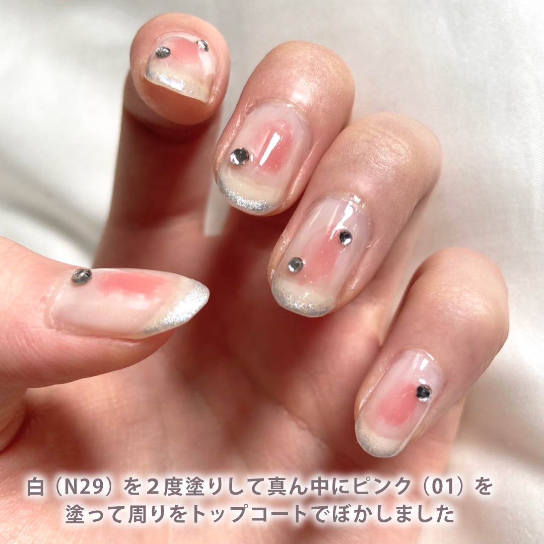 カラフルネイルズ/キャンメイク/マニキュアを使ったクチコミ（3枚目）