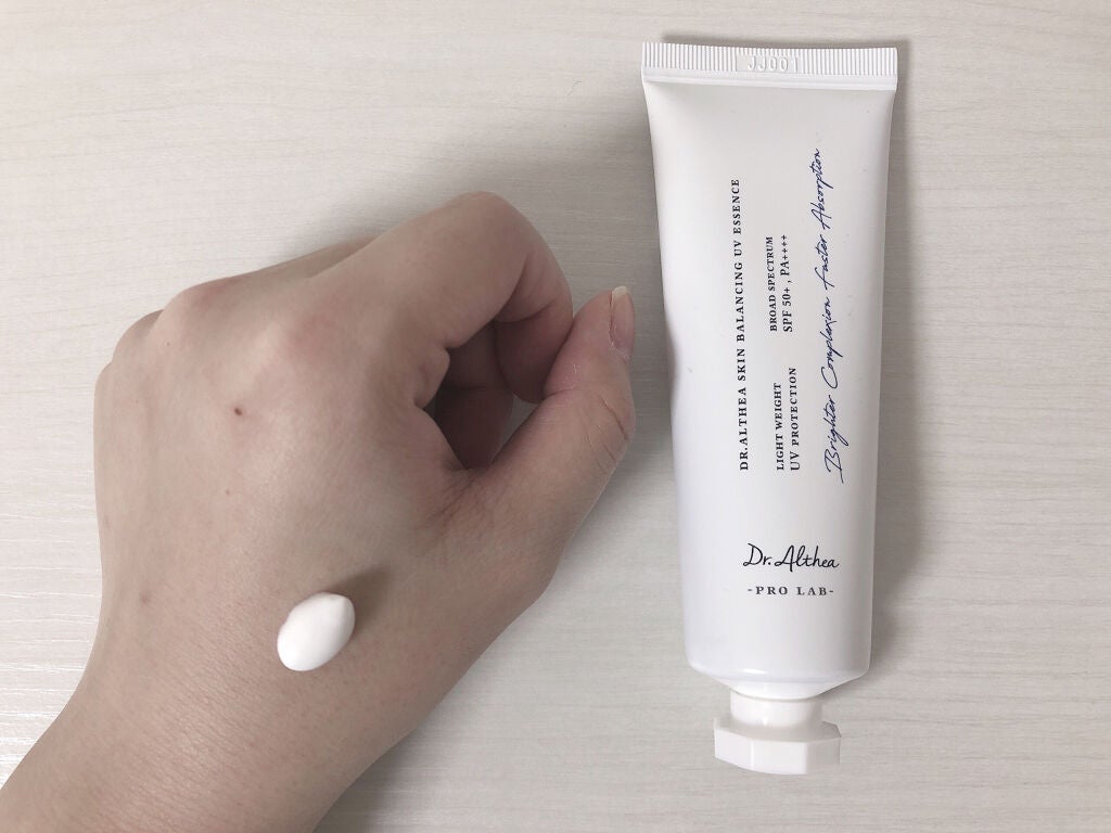 スキン バランシング UVエッセンス/Dr.Althea/日焼け止め・UVケアを使ったクチコミ(2枚目)
