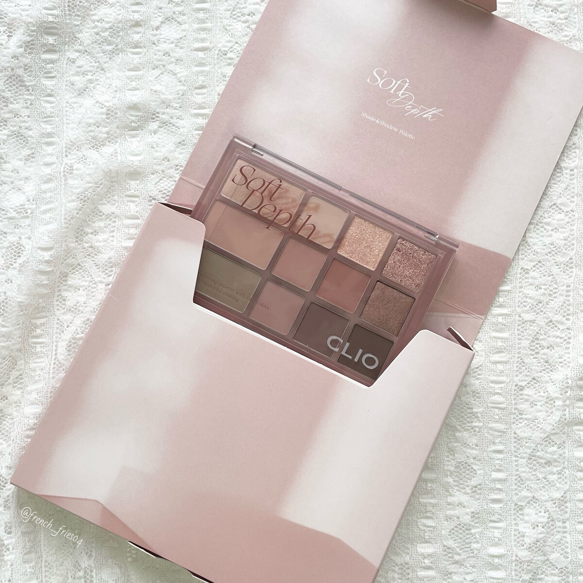 シェード アンド シャドウ パレット 02 SOFT DEPTH/CLIO/アイシャドウパレットを使ったクチコミ（2枚目）