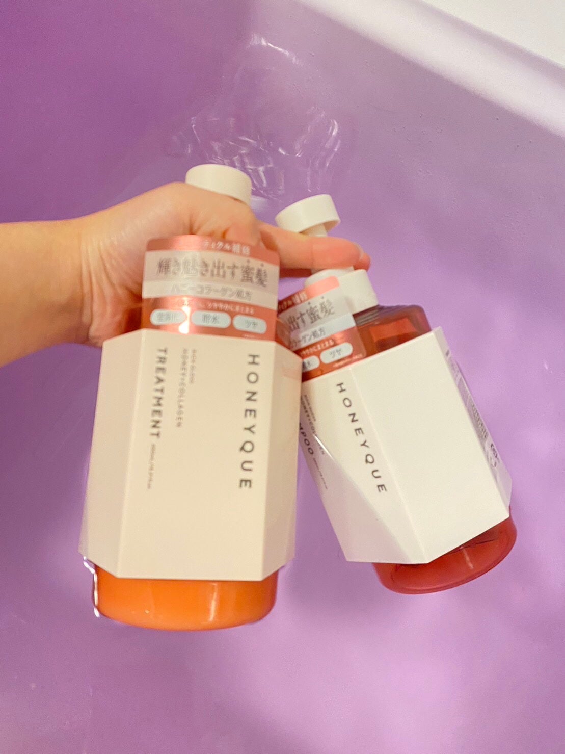 リッチグロス シャンプー シャイニー/ヘアトリートメント シャイニー/ハニーク/市販シャンプーを使ったクチコミ(1枚目)