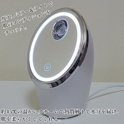 フェイシャルクレンジングナノスチーマー/FESTINO/美顔器・マッサージを使ったクチコミ(4枚目)