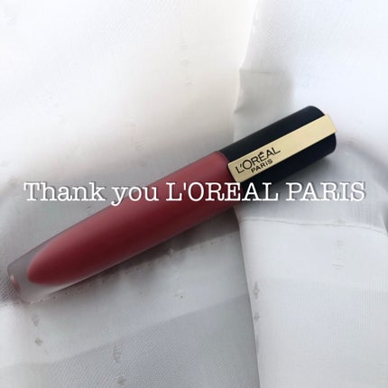ルージュシグネチャー /ロレアル パリ/リップグロスを使ったクチコミ(1枚目)