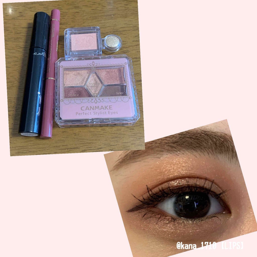 【旧品】パーフェクトスタイリストアイズ/キャンメイク/アイシャドウパレットを使ったクチコミ(1枚目)