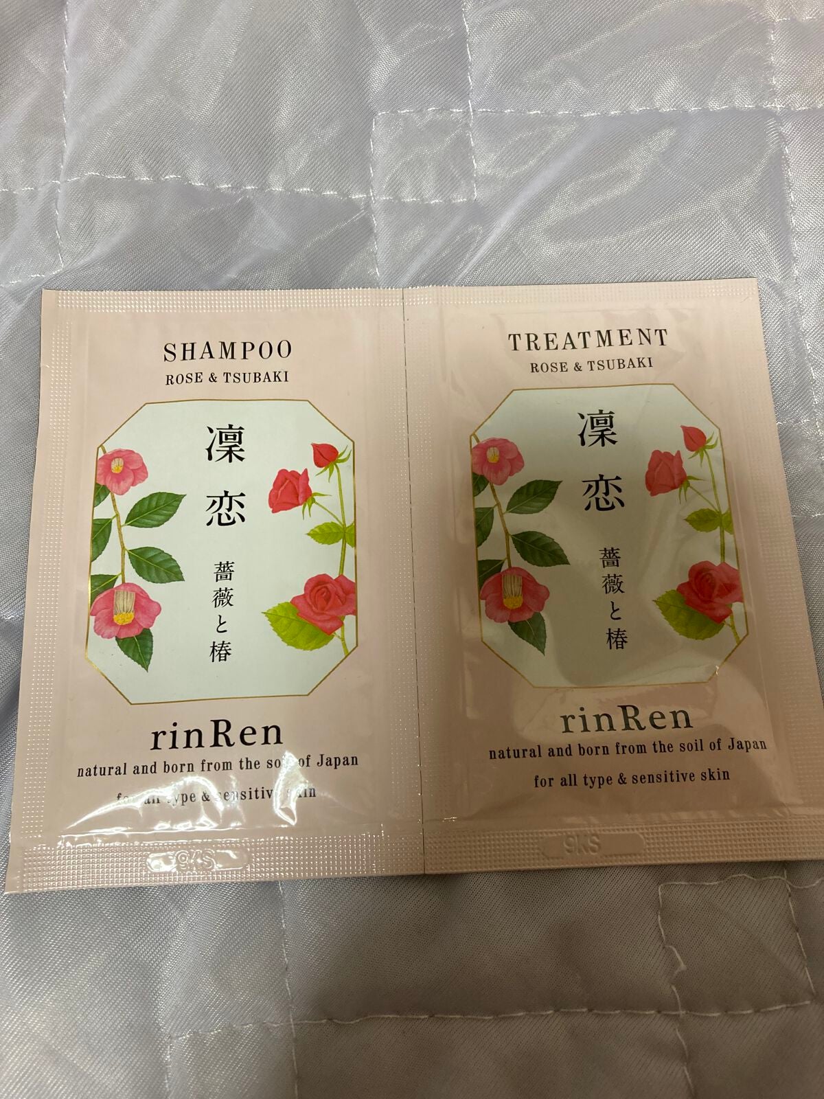 シャンプー/トリートメント ローズ&ツバキ/rinRen(凛恋)/市販シャンプーを使ったクチコミ(1枚目)