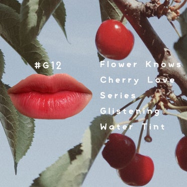 グリスニングウォータリングティント G12 ピーチジェリー/FlowerKnows/口紅を使ったクチコミ（2枚目）