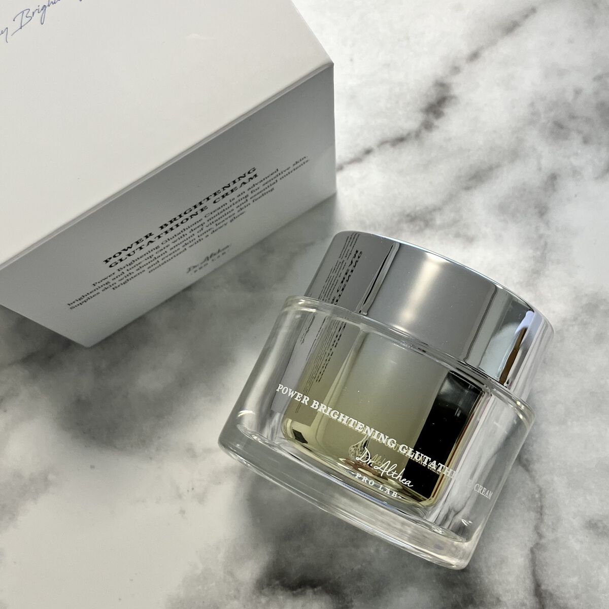 パワーブライトニング グルタチオンクリーム/Dr.Althea/フェイスクリームを使ったクチコミ（2枚目）