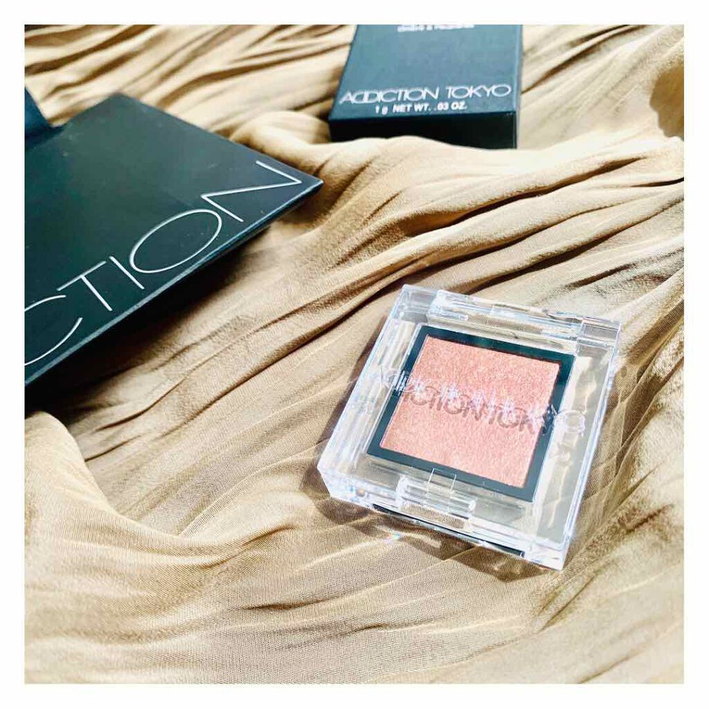 アディクション ザ アイシャドウ スパークル 018SP Brick/ADDICTION/単色アイシャドウを使ったクチコミ（1枚目）