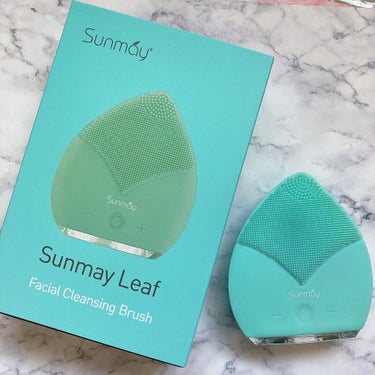 Sunmay Sunmay Leafのクチコミ「みっちりシリコンブラシで
毛穴レス美肌に✨

今回ご紹介するのは
Sunmayさんの
洗顔ブラ.....」（2枚目）