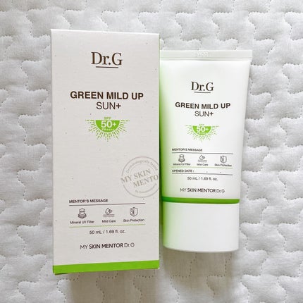 グリーンマイルドアップサンプラス/Dr.G/日焼け止めクリームを使ったクチコミ(1枚目)