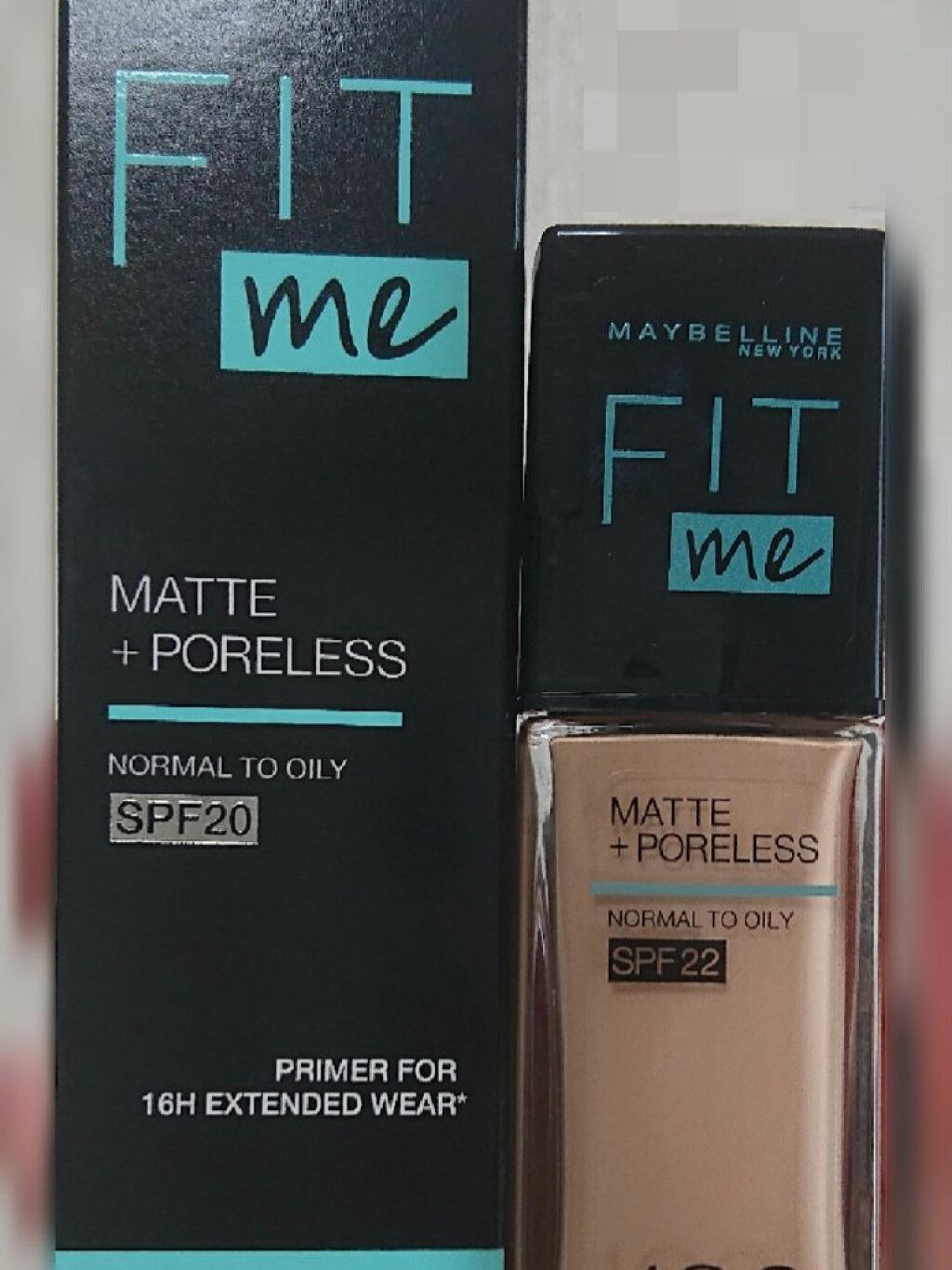 フィットミー リキッドファンデーション R/MAYBELLINE NEW YORK/リキッドファンデーションを使ったクチコミ(1枚目)