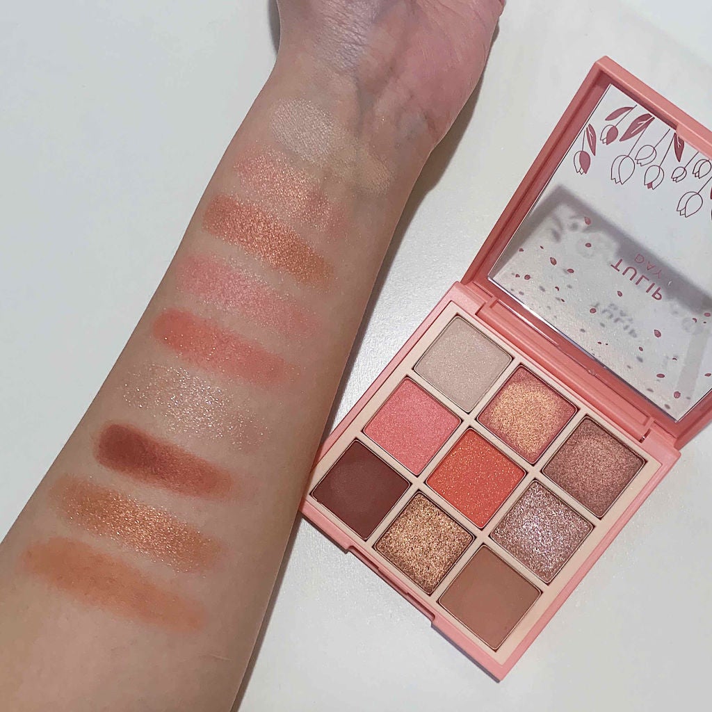 プレイカラーアイズ チューリップデー/ETUDE/アイシャドウパレットを使ったクチコミ(3枚目)