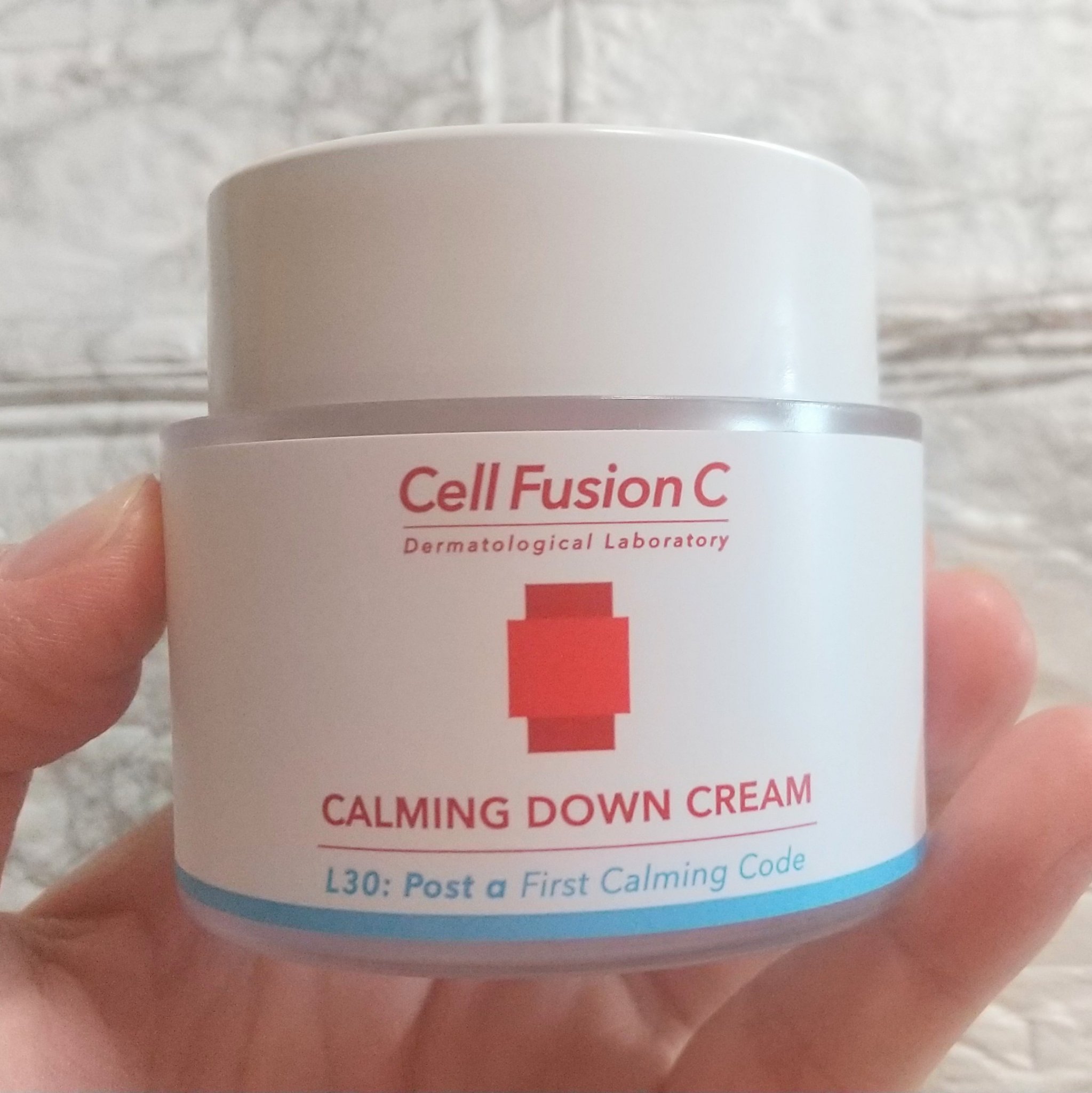 Cell Fusion C(セルフュージョンシー) 弱酸性ペリア水分クリームのクチコミ「セルフュージョンC 
ポストアルファ カーミングダウンクリーム 50ml
Qoo10で購入でき.....」（2枚目）