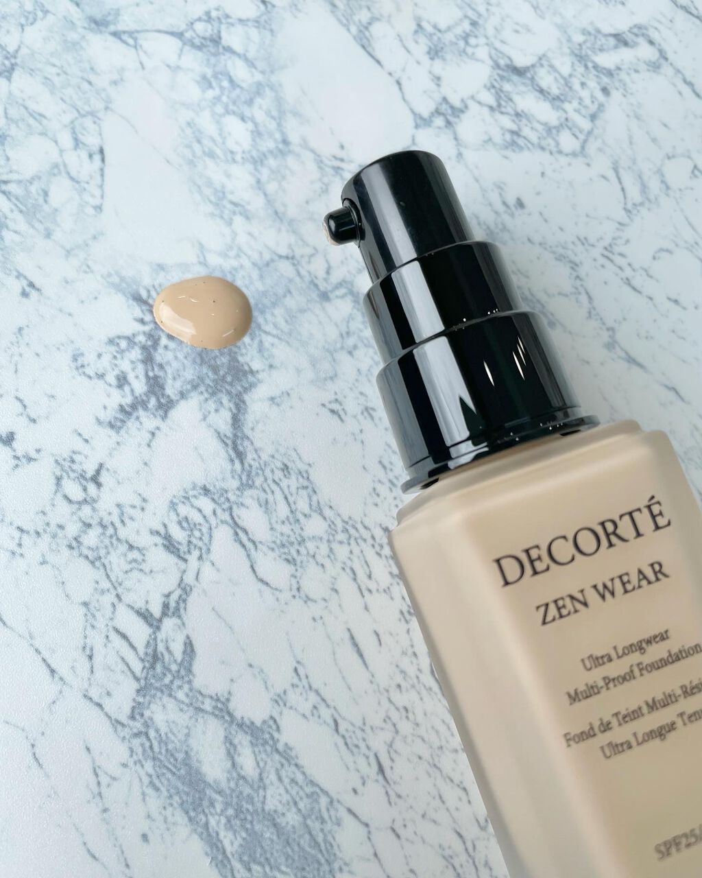 ゼン ウェア フルイド W21/DECORTÉ/リキッドファンデーションを使ったクチコミ（2枚目）