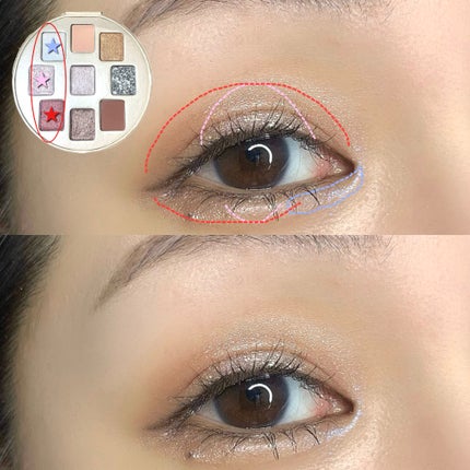 パール レベル クラッチ アイシャドー パレット/shu uemura/アイシャドウパレットを使ったクチコミ(5枚目)