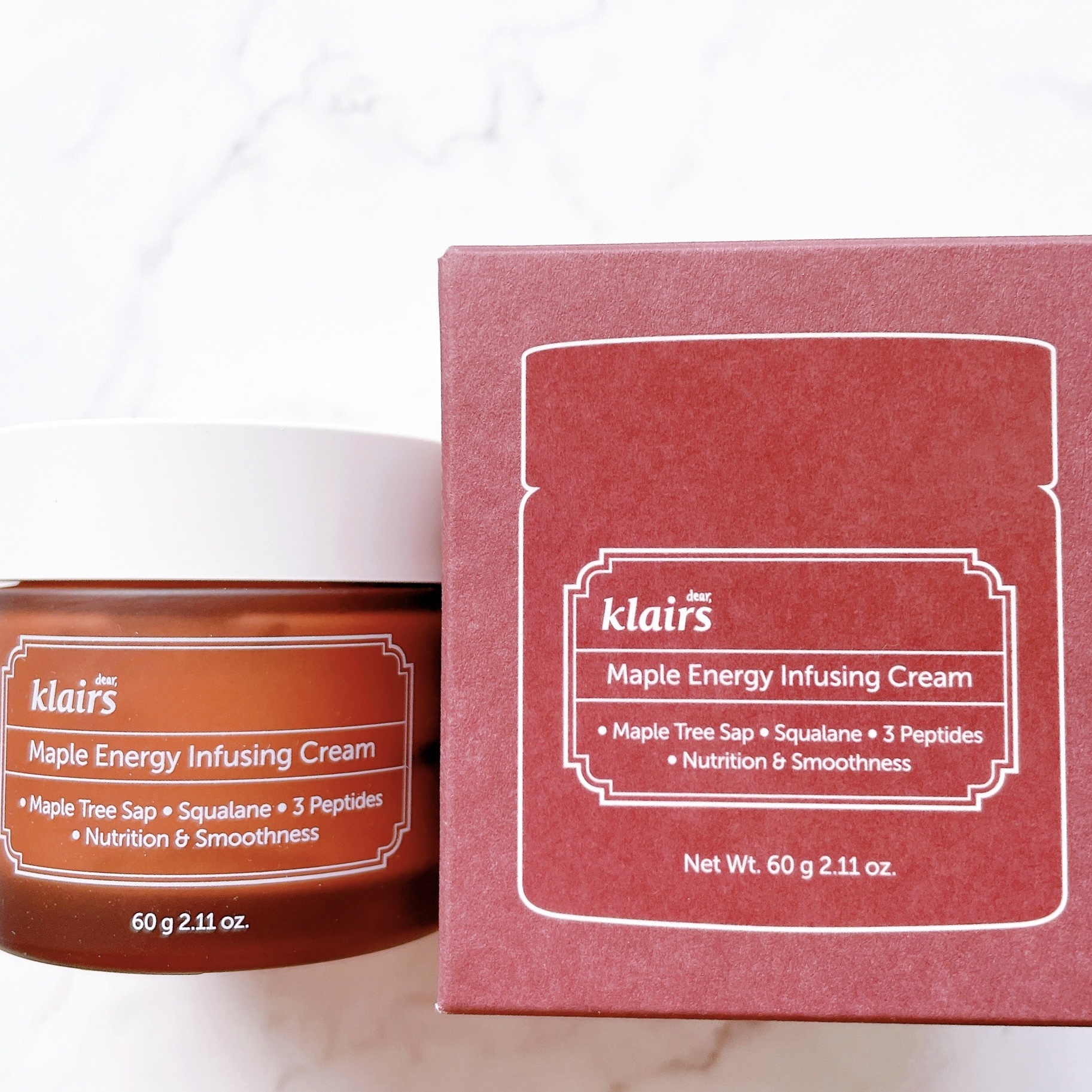 メープルエナジーインフュージングクリーム/Klairs/フェイスクリームを使ったクチコミ（2枚目）