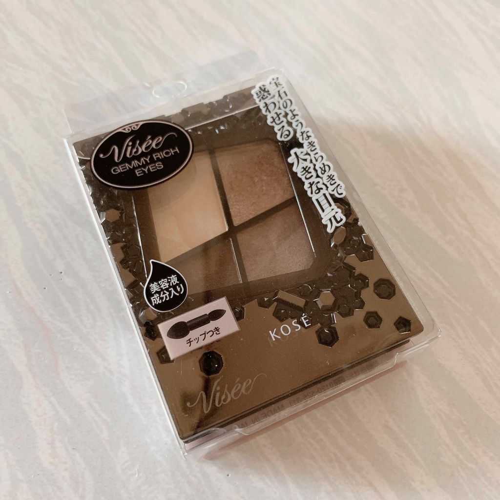 ジェミィリッチ アイズ/Visée/アイシャドウパレットを使ったクチコミ（1枚目）
