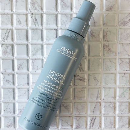 スムーズ インフュージョン パーフェクト ブロー ドライ/AVEDA/アウトバストリートメントを使ったクチコミ(2枚目)
