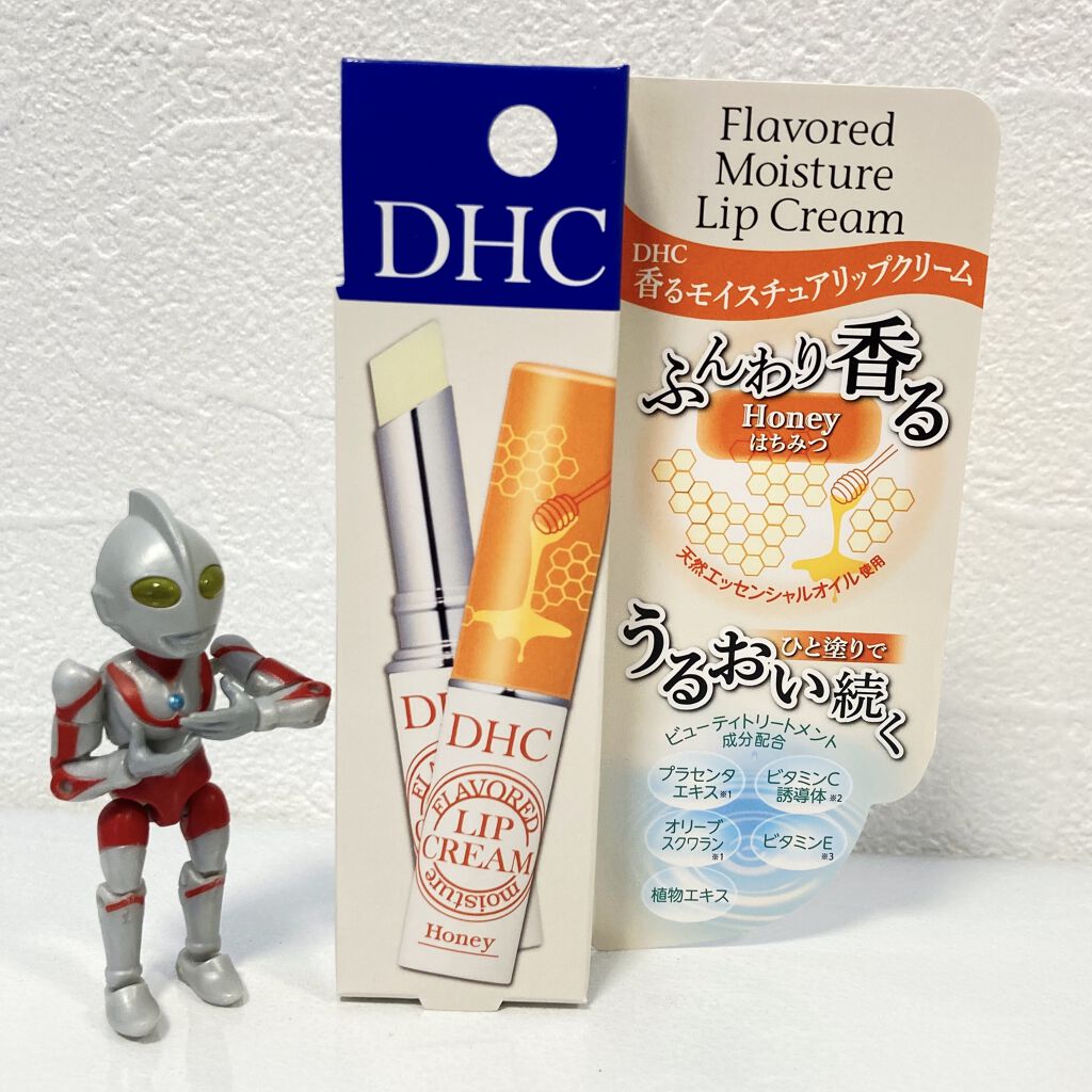 香るモイスチュアリップクリーム はちみつ/DHC/リップクリームを使ったクチコミ（1枚目）