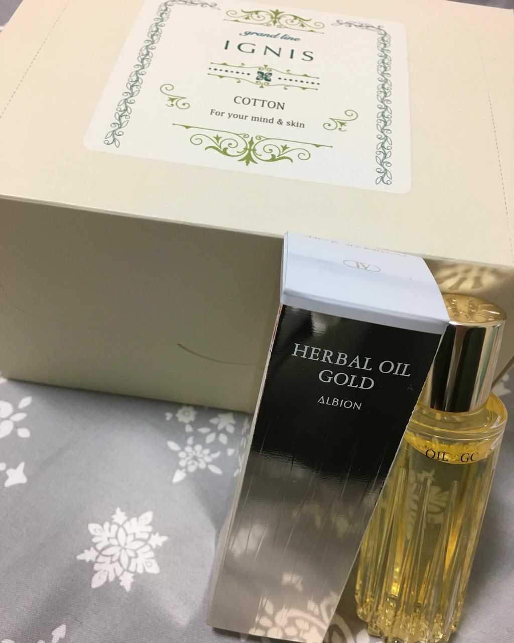 コットン(旧)/IGNIS/コットンを使ったクチコミ（1枚目）