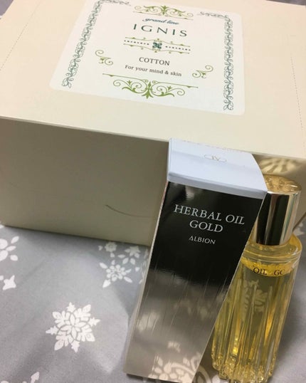 アルビオン ハーバルオイル ゴールド/ALBION/フェイスオイルを使ったクチコミ(1枚目)